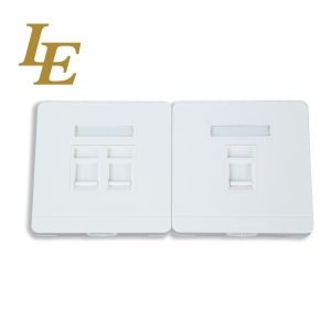 Buy cheap Electrical Plastic Surface Box 86x86mm Screwless Faceplate Socket from wholesalers
