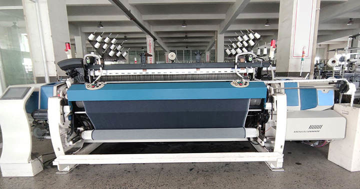 Shuttleless 800rpm Flexible Rapier Weaving Loom 360cm Reed Width