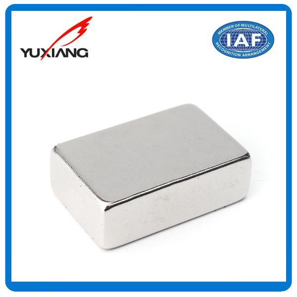 Buy cheap 10000 Gauss Block Neodymium Permanent Magnets Sintered NdFeB N35 N45 N52 from wholesalers