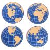 Buy cheap 30x30x0.5cm Cork Push Pin World Map Travel Map Antiwear Odorless from wholesalers