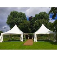 Buy cheap Quick Erected Outside Event Festival White Pagoda Tent 10ft X 10ft Multi Purpose product