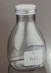 250ml 450ml 500ml PET Customized Transparent square decorative plastic juice
