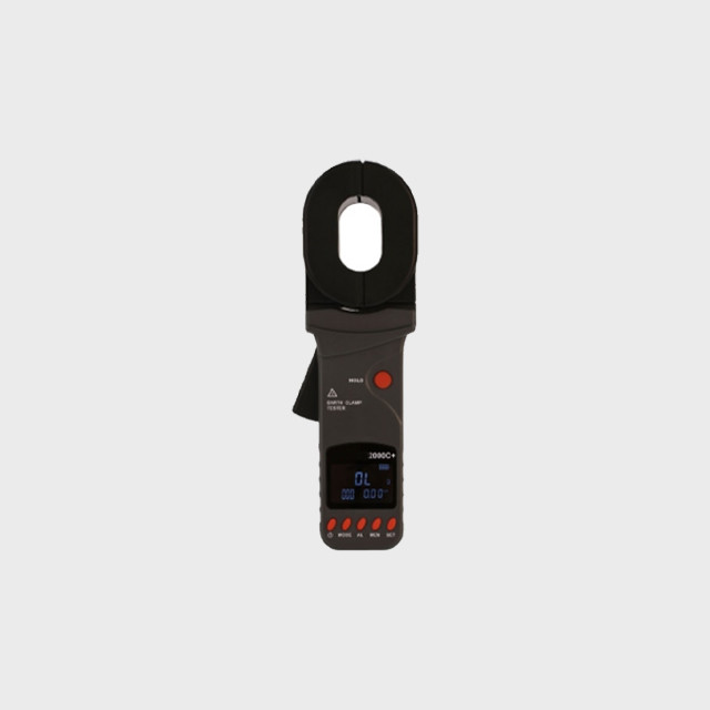 Inductive Method Lcd Clamp Ground Resistance Tester Lab Testing Equipments