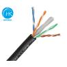 Buy cheap Jelly Filled External LAN Cable PVC Jacket UTP CAT6 Outdoor Network Cable from wholesalers