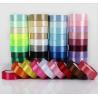 Buy cheap 4.5cm Polyester Plain Satin Gift Wrap Ribbon Double Faces Satin Ribbon For Packing from wholesalers