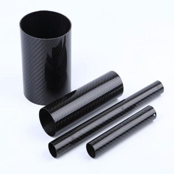Buy cheap 100% 3K Roll Wrapped Carbon Fiber Tubing UV Resistant Low Thermal Conductivity from wholesalers