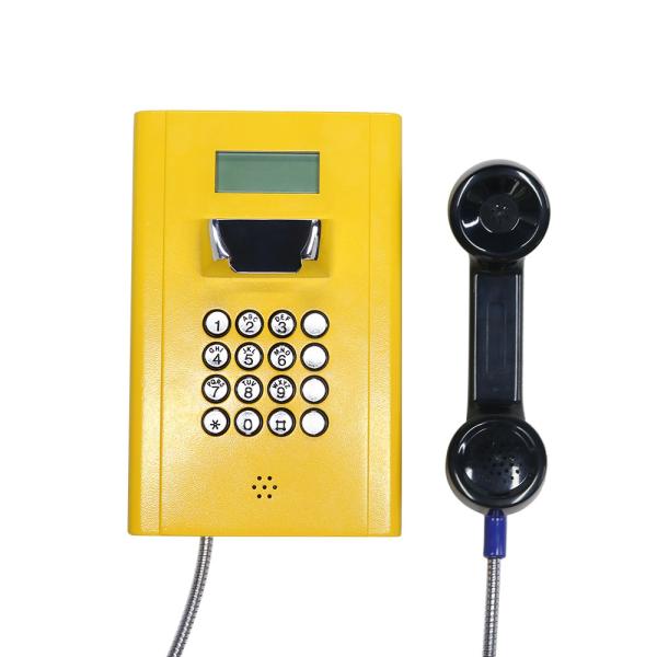 Buy cheap SIP GSM 1.5W Vandal Resistant Telephone For Bank Hospital from wholesalers