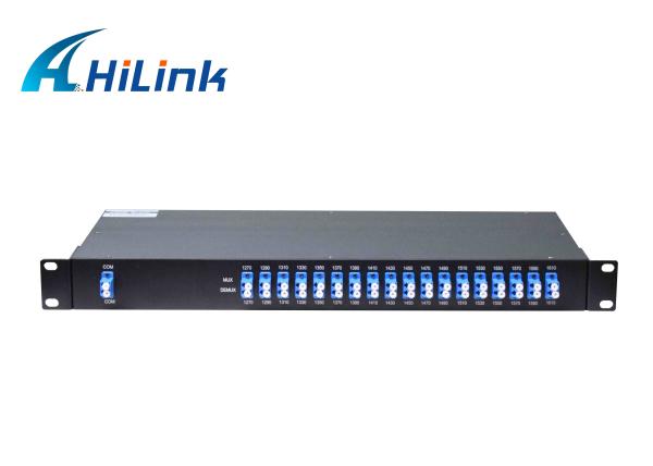 Buy cheap 18 Channels CWDM Mux Demux Module Duplex Fiber 1270-1610nm LC/UPC 20nm Multiplexer from wholesalers