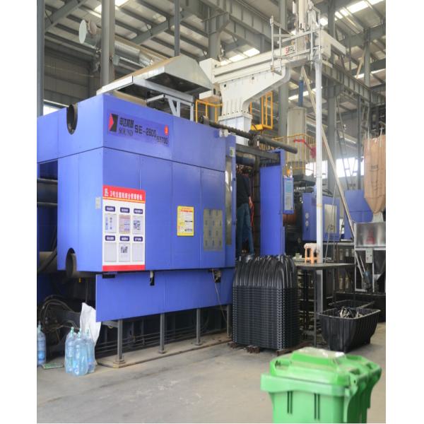 Eco Mobile Garbage Bin 240L HDPE 660L Garbage Bin For Public Place