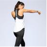 Buy cheap Women dry fit open side loose plain breathable sport bra gym tank top from wholesalers