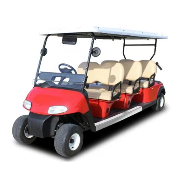 Buy cheap Resort Leisure Electric Sightseeing Car 8 Seater Golf Buggy With Remote Control from wholesalers