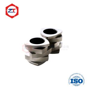 Wholesale High Wear Resistance 3 Flighted Extruder Screws And Barrels OD 50.5mm For ZSK / WP Extrusion Machine from china suppliers