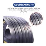 Garage Door Seal Strip Weatherproof Strip Rubber Diy Weather Stripping