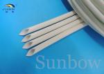 Braided silicone rubber coated fiberglass sleeving heat resistant