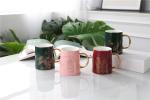 Water Drinking Cadmium Free 16oz Porcelain Lined Coffee Cup Set