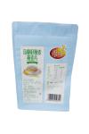 Custom Security Packaging Flat Bottom Pouch With Window Oatmeal Powder