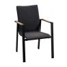 Buy cheap Y Mail Packing 8 Seater Outdoor Dining Set with Metal Furniture and Teak Wood Table from wholesalers