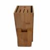 Buy cheap Restaurant Universal Bamboo Knife Block Great Alternative To Plasticware from wholesalers