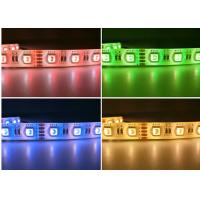 Buy cheap Non Waterproof 12V DC Rgb Rope Light 5050 / OEM ODM Rgb Led Strip Kit product