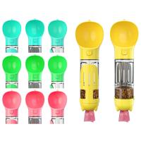 Buy cheap O Shaped small pet Portable Dog Bowl Water Bottle 300ml OEM With Food Box product