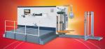 Automatic Die-cutter and Creaser Machine, Flatbed Die-cutting + Creasing