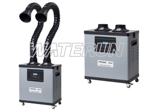 Buy cheap Air Purifying Solder Fume Extractor Benchtop Unit , Laboratory Fume Extractor 99.97% Efficiency from wholesalers