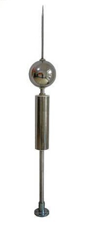 Stainless Steel Portable Lightning Rod Retractable Lift Type