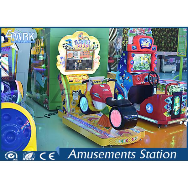 50W Racing Game Machine 6 View For Super Mall 17 Maps 7 Inch Display