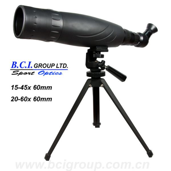 Buy cheap High Definition Spotting Scope 20-60x60mm 15-45x60mm Fully Multi - coated monoculars from wholesalers