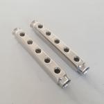 Polished Stainless Steel Floor Heating Bar Manifold