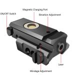 Portable Picatinny Rail Laser Sight Beam Handgun Blue Dot Sight