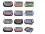 Custom Breathable Pet Crate Bed Dog Sofa Bed Double Sided