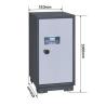 Buy cheap Electronic Deposit Safe Box for Home/Office 371-460mm Width Appearance and Anti-theft from wholesalers