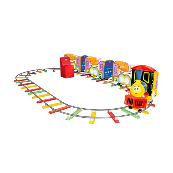 Buy cheap 220V Coin Operated Ride On Electric Train With Track Simulator from wholesalers
