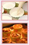 Party Decorating Set Ivory Paperboard Muffin Baking Cups