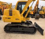 Japan six tons of second-hand mini strong power Komatsu crawler excavator PC60-8