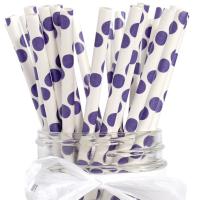 Buy cheap Decorative Attractive Wedding Paper Straws Eco Friendly BPA Free FDA Approved product