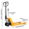 Buy cheap Heavy Duty 2.5ton Warehouse Hydraulic Hand Pallet Truck from wholesalers
