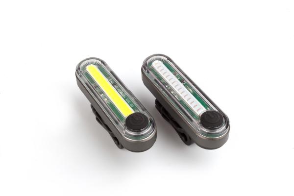 Buy cheap ROHS USB Bicycle Front Rear Light Set Rechargeble High Brightness from wholesalers