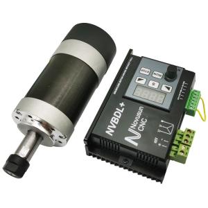 Wholesale Brushless Dc Motor CNC little router machine 48V 400W 12000rpm57BLY90-4120  black and white from china suppliers