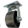 Buy cheap Heavy Load Vintage Casters Cast Iron Wheels Swivel Top Plate Caster 100mm from wholesalers