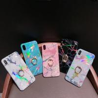 Buy cheap Iphone, Samsung & Huawei laser marble case with iRing, Iphone Xs Max TPU marble product