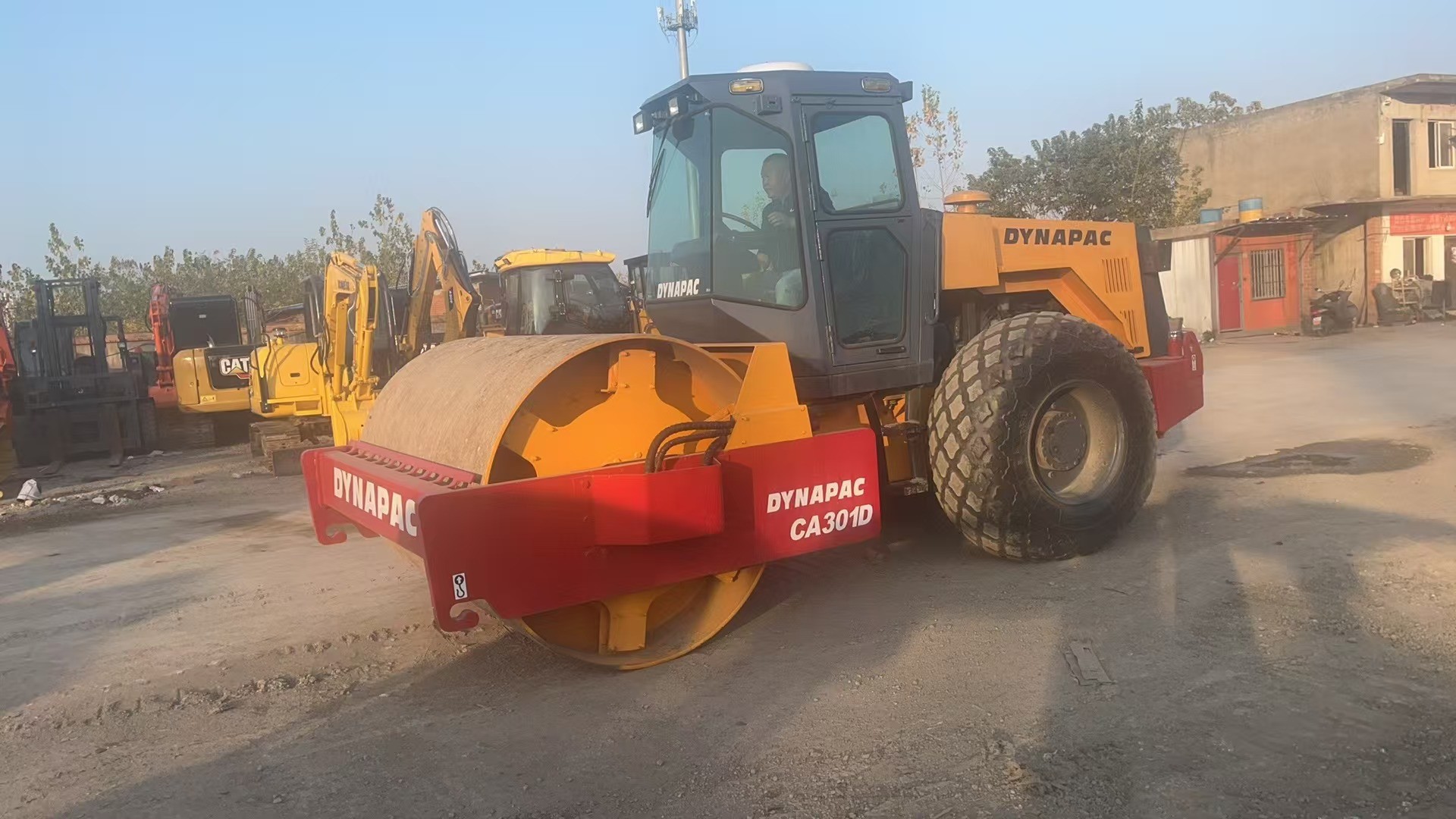 Durable Secondhand Machine Original Dynapac CA301D Road Single Drum Roller