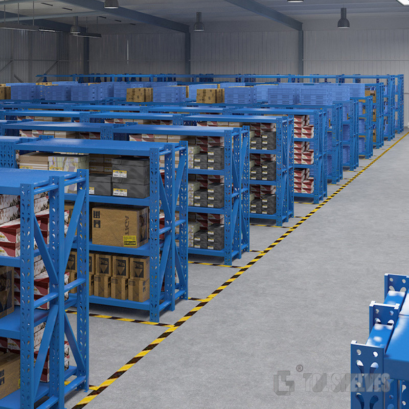 CE Warehouse Shelving And Racking , Adjustable Warehouse Shelving 2-5 Layers