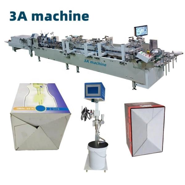 Buy cheap 4200 KG CQT-900 Enhanced Automatic Bottom Lock Folder Gluer for Enhanced Packaging from wholesalers