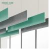 Buy cheap Polyester Fiber PET Hanging Acoustic Baffles Modern Design Artistic Ceilings from wholesalers
