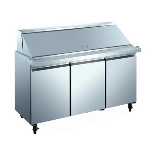 Buy cheap Fan Cooling 350L Salad Bar Display Fridge for restaurant from wholesalers
