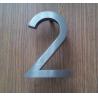 Buy cheap 3D Sign Letter stainless steel house Street Number custom H20CM number gold 3d sae signs from wholesalers