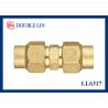 Buy cheap Male Equal Connector 1/2" Brass Threaded Fittings from wholesalers
