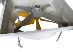 industrial very strong 20year shell life low noise fiberglass low price FRP roof